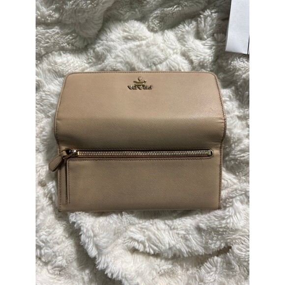 Prada Long Wallet Cream, silver & white with COA - Picture 8 of 10